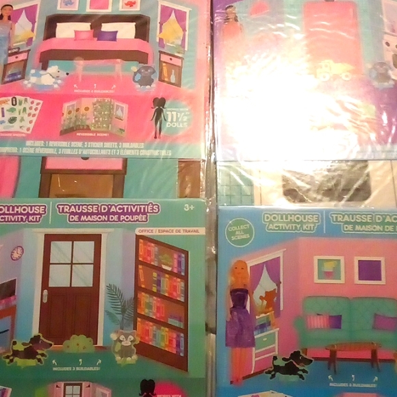 Other 4 Doll House Activity Kits Poshmark
